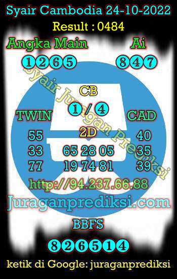prediksi cambodia 24 oktober 2022, syair cambodia hari ini senin 24-10-2022, prediksi syair kamboja senin 24 oktober 2022
