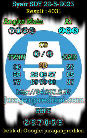 prediksi sdy 22 mei 2023, syair sdy hari ini senin 22-5-2023, prediksi syair sydney 22 mei 2023, prediksi sdy jp jitu dan akurat