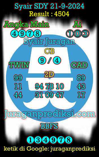 prediksi sdy 21 september 2024, syair sdy hari ini sabtu 21-9-2024, prediksi syair sydney 21 september 2024, prediksi sdy jp jitu dan akurat